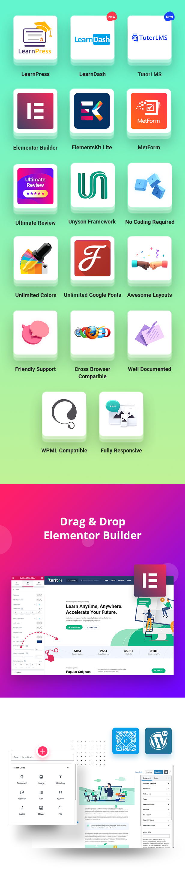 Turitor Features2